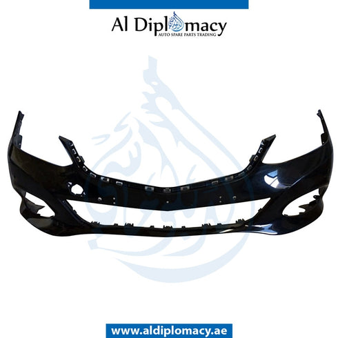 Front Bumper, WITHOUT SENSOR Hole, EMPTY for Mercedes-Benz E Class W212 (2009-2016) models, Part Number ATC-2128851438