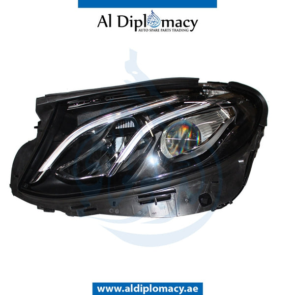 Left Headlight, Led, COMPLETE for Mercedes-Benz E Class W213 (2017-2023) models, Part Number ATC-2139064304-CO
