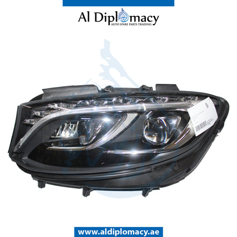 Left Headlight, DYNAMIC Led, COMPLETE for Mercedes-Benz S Class C217 (2015-2021) models, Part Number ATC-2179063700-CO