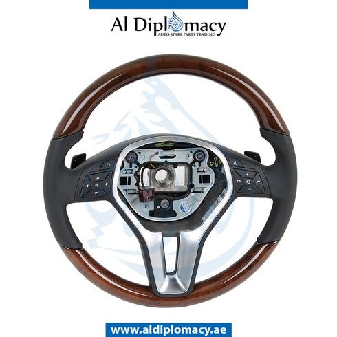 STEERING Wheel, BLACK for Mercedes-Benz C Class W204 (2007-2015) models, Part Number ATC-2184604103 9E38