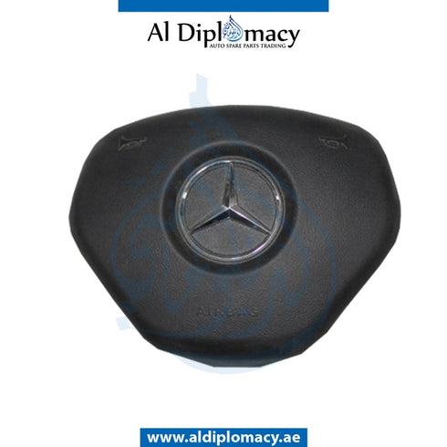 STEERING WHEEL Airbag, BLACK for Mercedes-Benz C Class W204 (2007-2015) models, Part Number ATC-2188602002-BK
