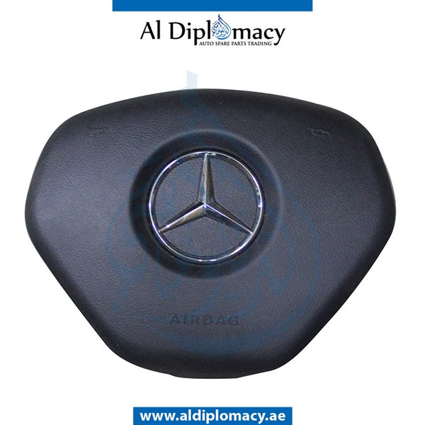 STEERING WHEEL Airbag, BLACK for Mercedes-Benz CLS Class W218 (2011-2018) models, Part Number ATC-2188603029-BK