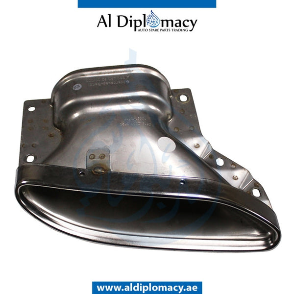 Right Side Exhaust Tailpipe Tip, Mercedes-Benz S Class W222 Models By Mercedes-Benz Used Parts, Part Number 2224908402