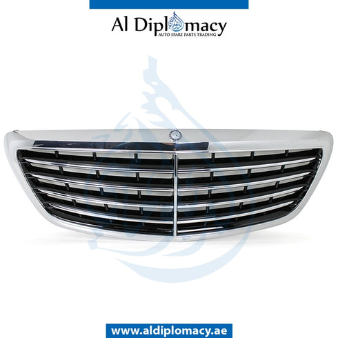 SHOW GRILLE for Mercedes-Benz S Class W222 (2014-2020) models, Part Number A2228800083