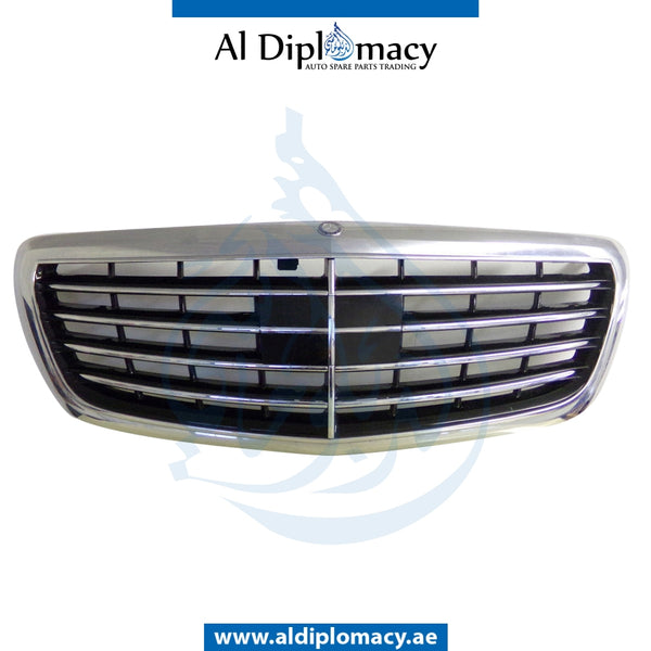 SHOW Grille, BLACK for Mercedes-Benz S Class W222 (2014-2020) models, Part Number ATC-2228800183