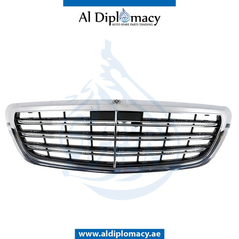 SHOW GRILLE for Mercedes-Benz S Class W222 (2014-2020) models, Part Number ATC-2228802400 9040