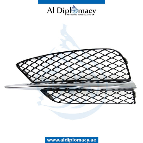 Front Left Lower BUMPER GRILLE for Mercedes-Benz S Class W222 (2014-2020) models, Part Number ATC-2228850353