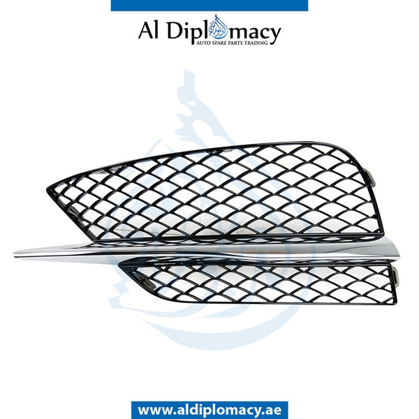 Front Left Lower BUMPER GRILLE for Mercedes-Benz S Class W222 (2014-2020) models, Part Number ATC-2228850353