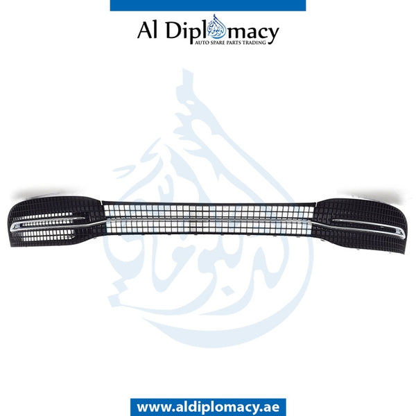 Front Lower BUMPER Grille, CENTER for Mercedes-Benz S Class W222 (2014-2020) models, Part Number ATC-2228851400