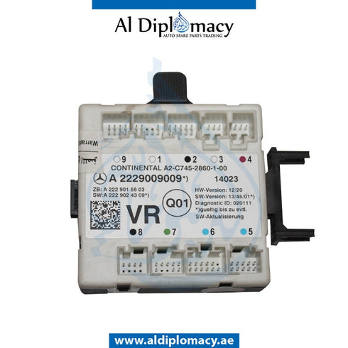 Front Right DOOR CONTROL UNIT for Mercedes-Benz S Class C217 (2015-2021) models, Part Number ATC-2229009009