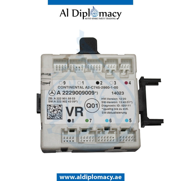 Front Right DOOR CONTROL UNIT for Mercedes-Benz S Class C217 (2015-2021) models, Part Number ATC-2229009009