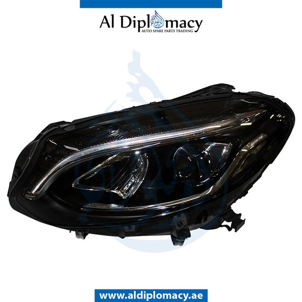 Left Headlight, STATIC Led, COMPLETE for Mercedes-Benz B Class W246 (2011-2019) models, Part Number ATC-2469063501-CO