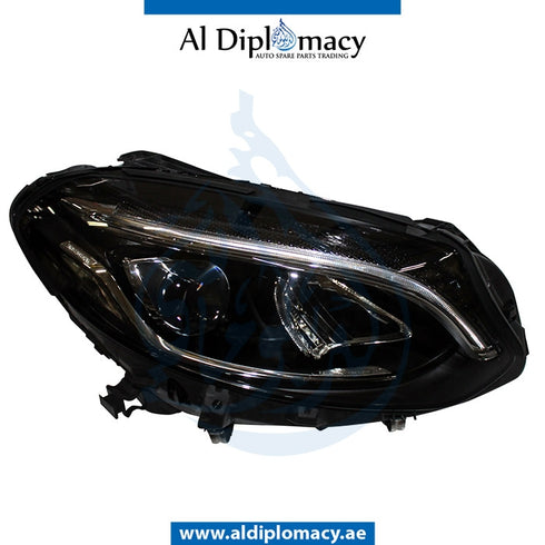 Right Headlight, STATIC Led, COMPLETE for Mercedes-Benz B Class W246 (2011-2019) models, Part Number ATC-2469063601-CO