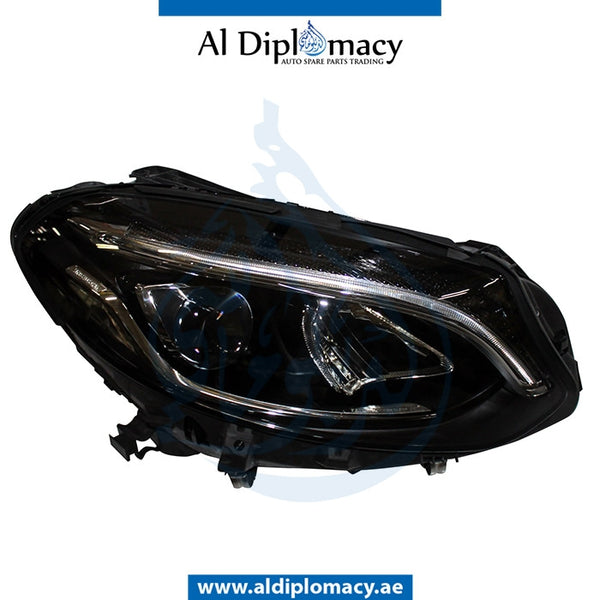Right Headlight, STATIC Led, COMPLETE for Mercedes-Benz B Class W246 (2011-2019) models, Part Number ATC-2469063601-CO