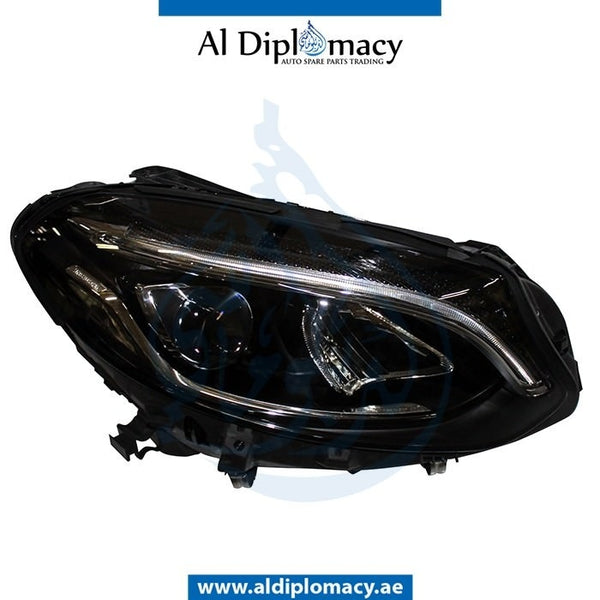 Right Headlight, Led, EMPTY for Mercedes-Benz B Class W246 (2011-2019) models, Part Number ATC-2469063601