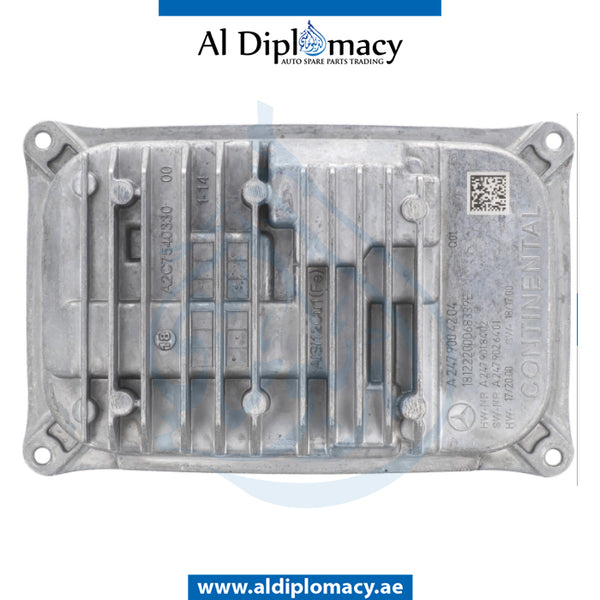 LED HEADLIGHT CONTROL UNIT for Mercedes-Benz A Class W118 (2019-2023) models, Part Number ATC-2479004204