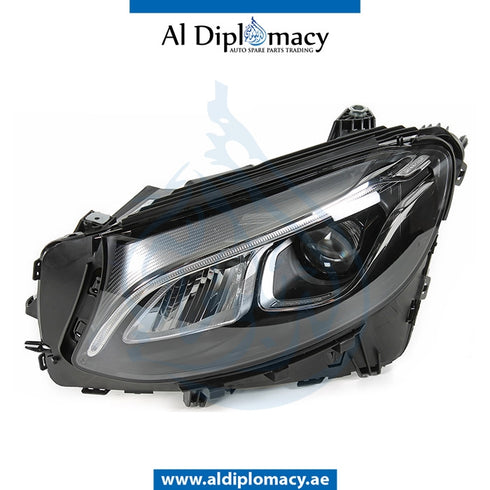 Left Headlight, STATIC Led, EMPTY for Mercedes-Benz GLC Class W253 (2015-2022) models, Part Number ATC-2539060901