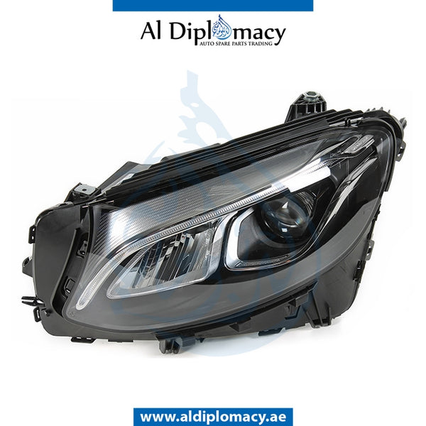 Left Headlight, STATIC Led, EMPTY for Mercedes-Benz GLC Class W253 (2015-2022) models, Part Number ATC-2539060901