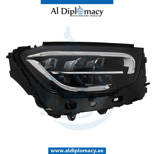 Right Headlight, Led, COMPLETE for Mercedes-Benz GLC Class W253 (2015-2022) models, Part Number ATC-2539068201-CO
