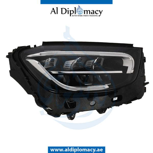 Right Headlight, Led, EMPTY for Mercedes-Benz GLC Class W253 (2015-2022) models, Part Number ATC-2539068201