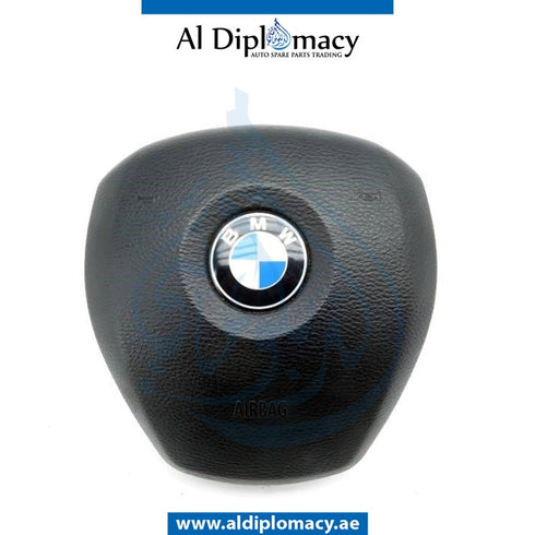 STEERING WHEEL Airbag, BLACK for BMW X5 Series E70 (2006-2013) models, Part Number ATC-32306780475-BK