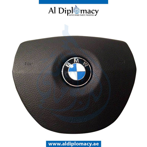 STEERING WHEEL Airbag, BLACK for BMW 5 Series F10 (2010-2016) models, Part Number ATC-32306783826-BK