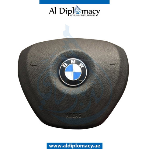 STEERING WHEEL Airbag, BLACK for BMW 5 Series F01 (2008-2015) models, Part Number ATC-32306783839-BK