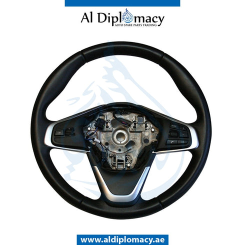 STEERING Wheel, BLACK for BMW X1 Series F39 (2017-2023) models, Part Number ATC-32306860357-BK