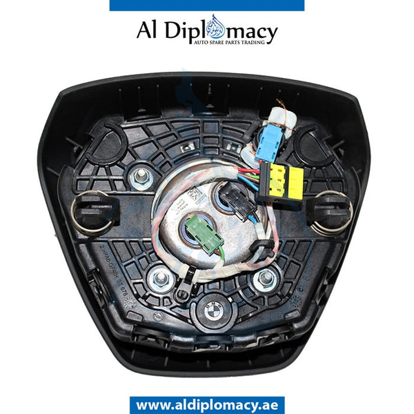 STEERING WHEEL Airbag, BLACK for BMW 7 Series G11 (2015) models, Part Number ATC-32306876811-BK