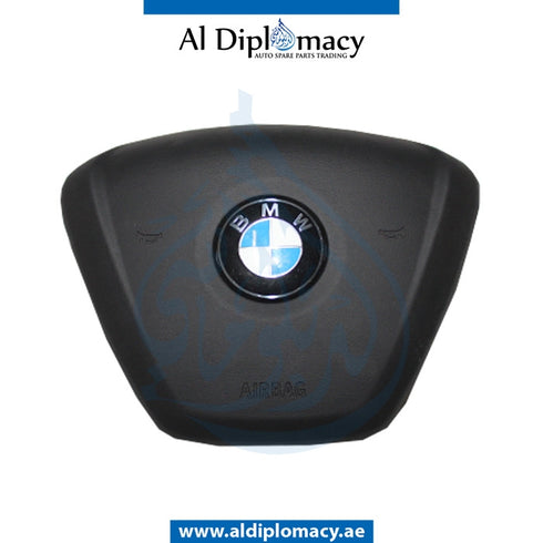 STEERING Airbag, Black, 1 PIN for BMW 7 Series G11 (2015) models, Part Number ATC-32306876813-BK