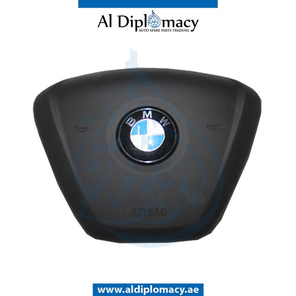 STEERING Airbag, Black, 1 PIN for BMW 7 Series G11 (2015) models, Part Number ATC-32306876813-BK