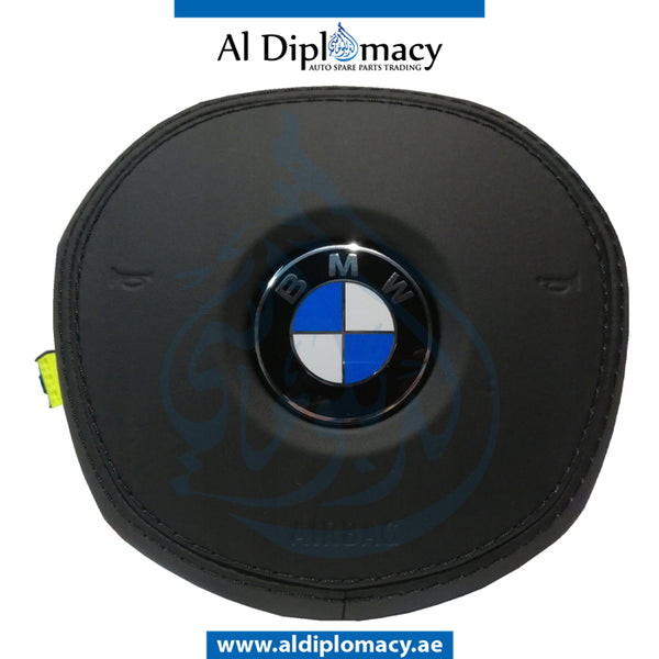 STEERING WHEEL Airbag, BLACK for BMW 5 Series F90 (2020-2023) models, Part Number ATC-32307855723-BK