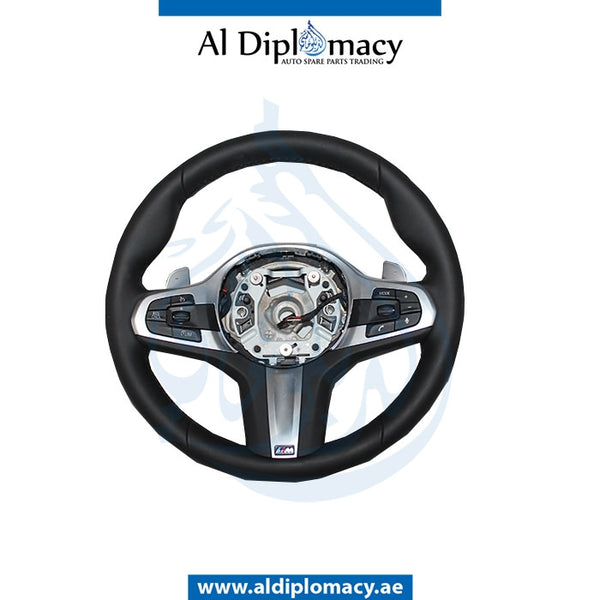 STEERING Wheel, BLACK for BMW 7 Series G05 (2018-2023) models, Part Number ATC-32308008181-BK