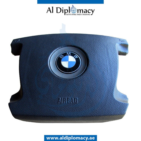 STEERING WHEEL Airbag, BLACK for BMW 7 Series E65 (2001-2008) models, Part Number ATC-32346773691-BK