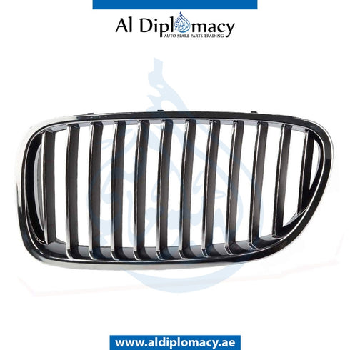 Left SHOW GRILLE for BMW 5 Series F10 (2010-2016) models, Part Number ATC-51137203649