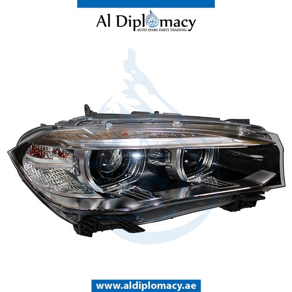 Right Headlight, BI Xenon, COMPLETE for BMW X5 Series F15 (2013-2018) models, Part Number ATC-63117317102-CO