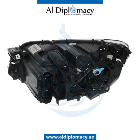 Right Headlight, ADAPTIVE Led, EMPTY for BMW 7 Series F01 (2008-2015) models, Part Number ATC-63117348496