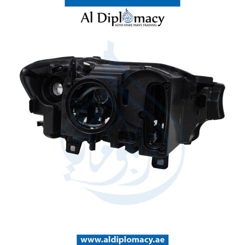 Left Headlight, BI Xenon, EMPTY for BMW X3 Series F25 (2010-2017) models