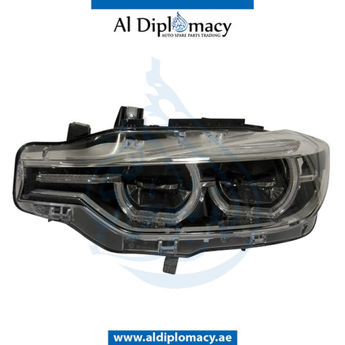 Left Headlight, ADAPTIVE LED for BMW 3 Series F30 (2011-2015) models, Part Number ATC-63117419627