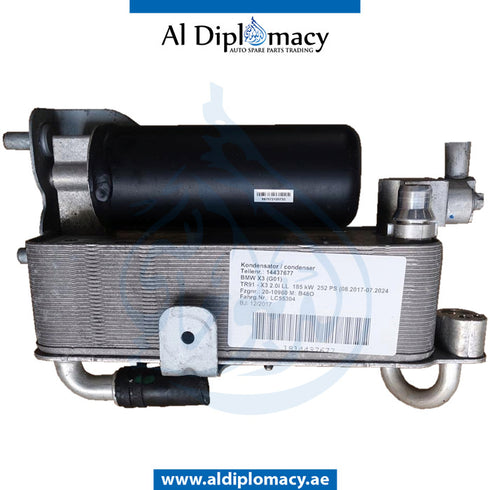 A/C CONDENSER for BMW X3 Series G01 (2017-2021) models, Part Number ATC-64509367096