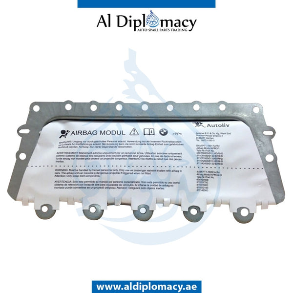 Passenger Side DASHBOARD Airbag, SIDE for BMW 5 Series F10 (2010-2016) models, Part Number ATC-72129230398