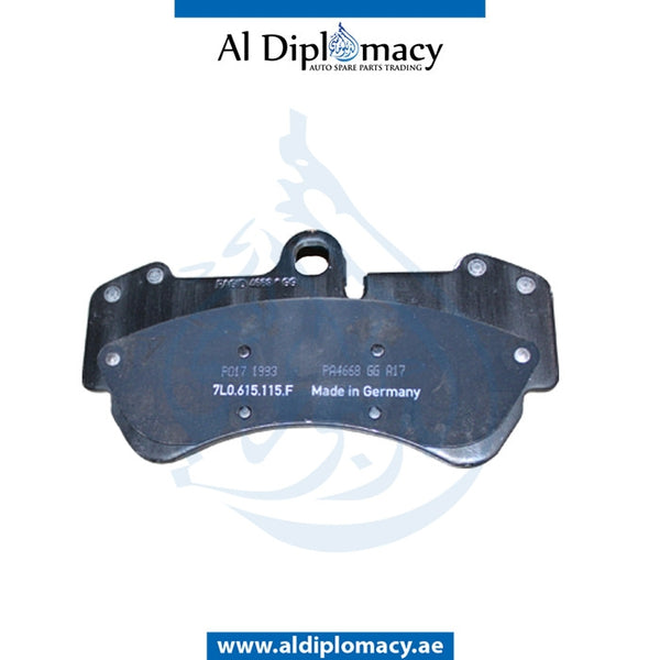 Front BRAKE PAD for Audi models, Part Number AUDI-7L0698151S