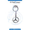 KEY RING BRUSSELS for Mercedes-Benz models, Part Number B66957516