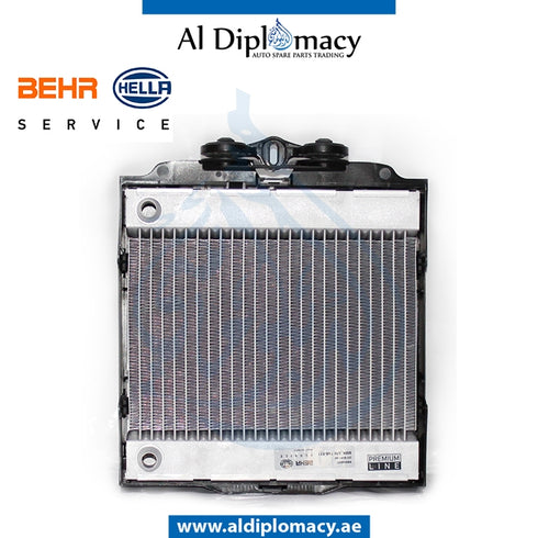 Right AUXILIARY Radiator, 8MK 376 746-511 for BMW 5 Series F01 (2008-2015) models, Part Number BHR-17117802662