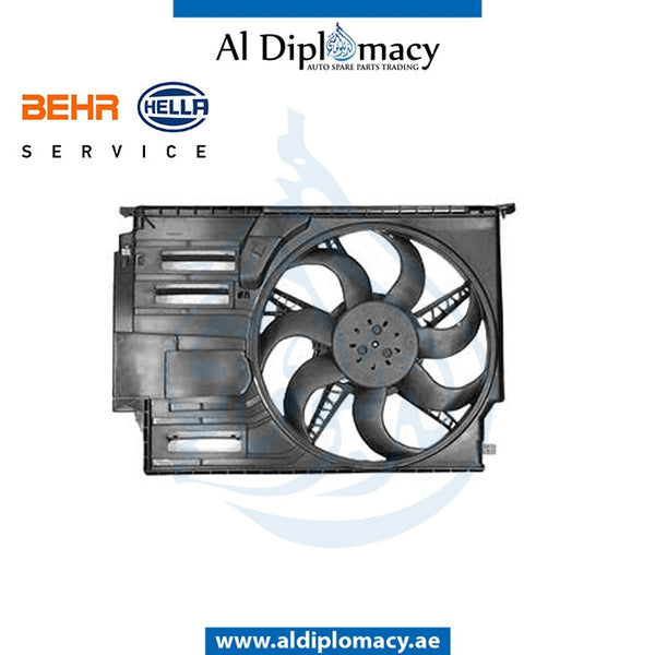 Fan, WITH HOUSING 8EW 351 151-081 for BMW X1 Series F39 (2017-2023) models, Part Number BHR-17427617609