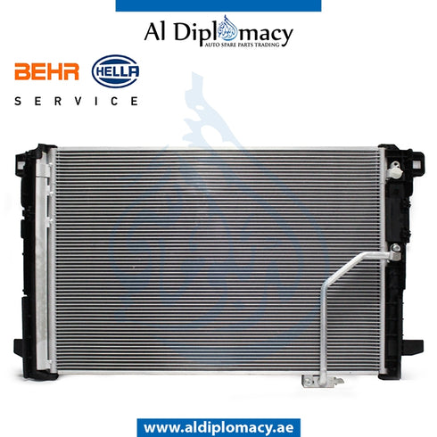A/C CONDENSER 8FC 351 343-274 for Mercedes-Benz C Class W204 (2007-2015) models, Part Number BHR-2045000254
