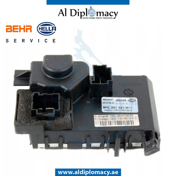 BLOWER REGULATOR 5HL 351 321-611 for Mercedes-Benz CL Class W216 (2006-2014) models, Part Number BHR-2218706758/