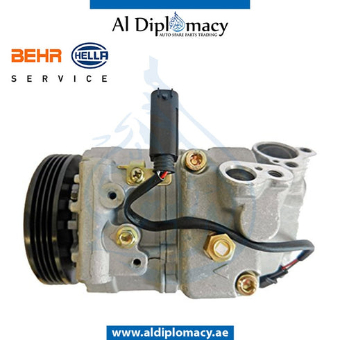 A/C COMPRESSOR 8FK 351 340-971 for BMW 5 Series E60 (2004-2010) models, Part Number BHR-64509174805