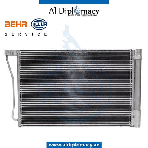 A/C CONDENSER 8FC 351 343-201 for BMW 5 Series F06 (2011-2015) models, Part Number BHR-64509391493