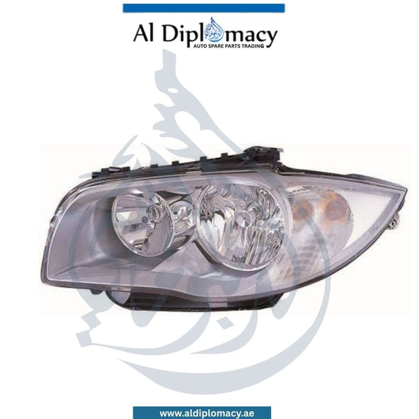 BMW 1 Series E87 Headlight Normal Left Side - OEM Part Number 63126924485 Tyc